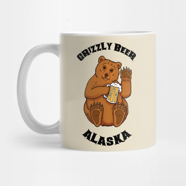 Grizzly Beer Alaska by HonuHoney